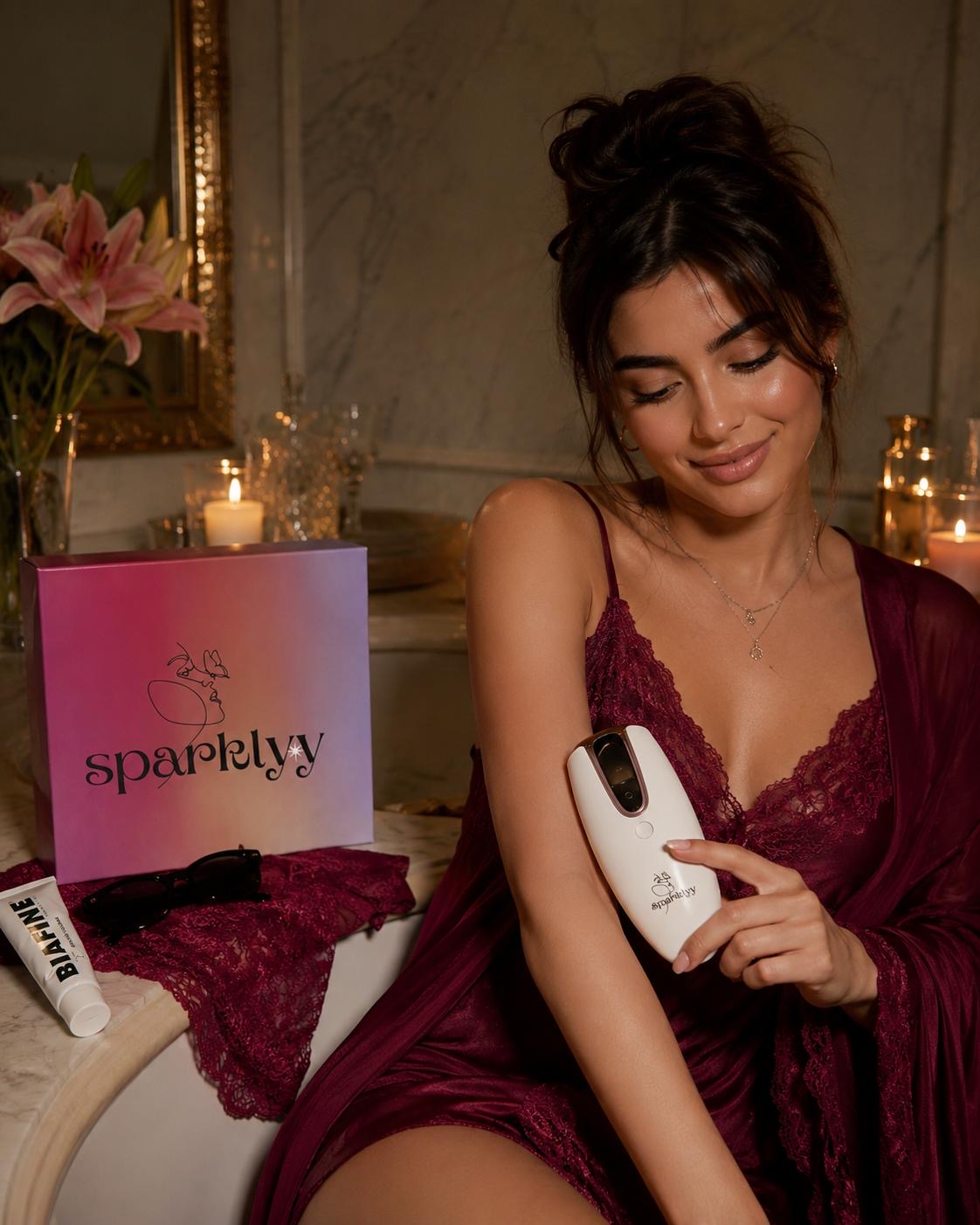 Sparklyy-IPL home laser hair removal device